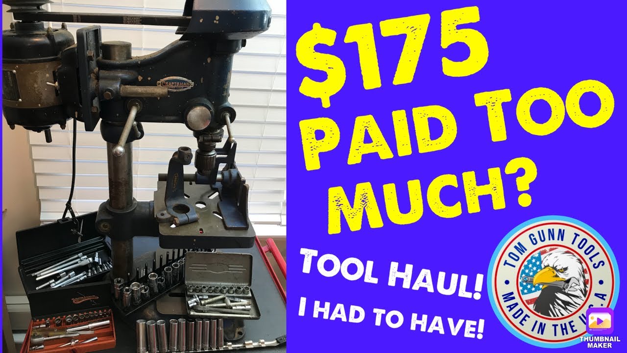 $175 Estate Sale Tool Haul- Spent Too Much??? But I Wanted it!!!
