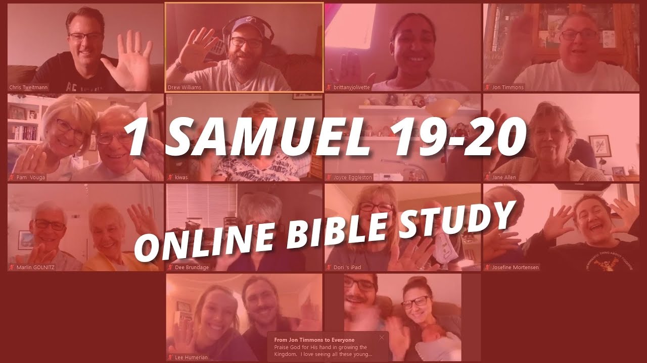 1 Samuel Online Bible Study - (1 Samuel 19-20)