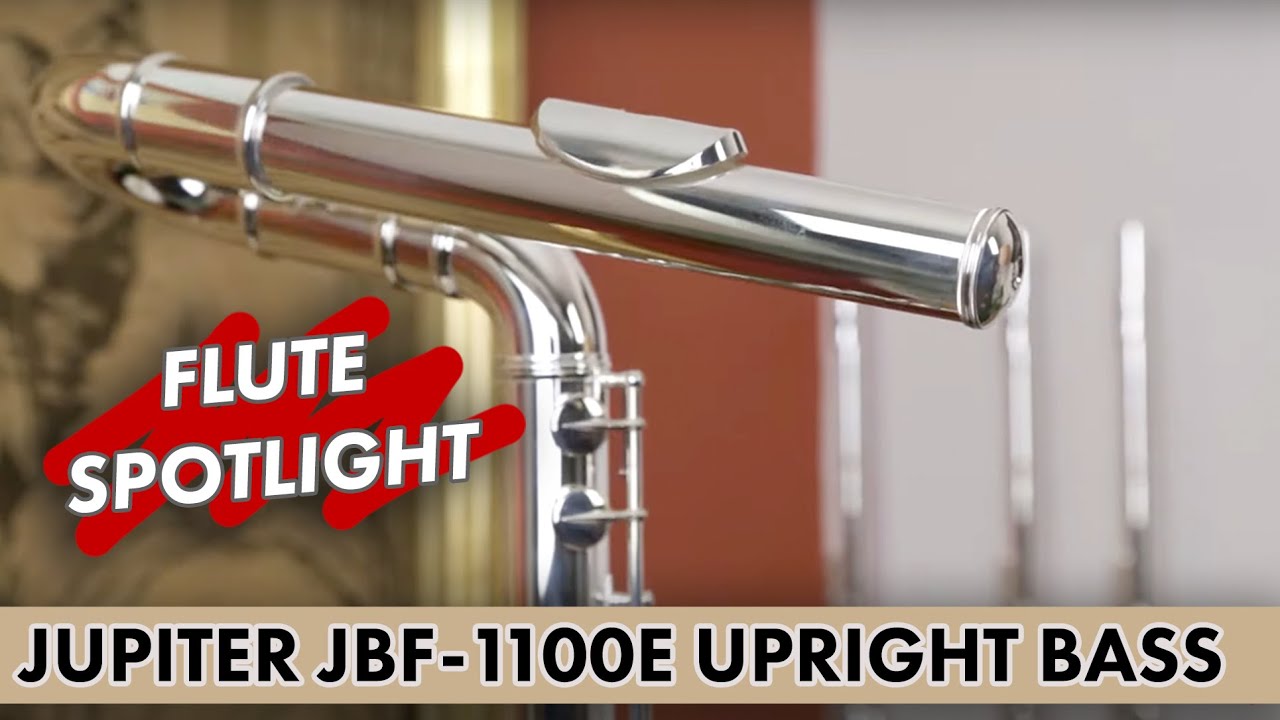 Flute Spotlight: Jupiter JBF-1100E Upright Bass Flute