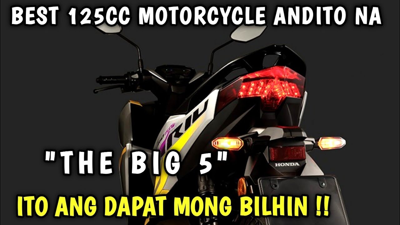 5 BEST 125CC HINDI LANG PALA SI HONDA CLICK ANG MANGUNGUNA SA FIELD ALIN ANG MAS AFFORD MO DITO