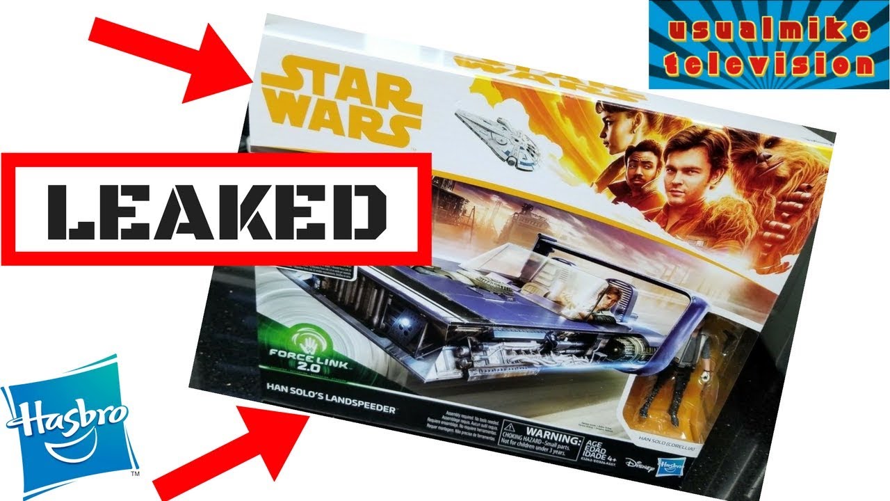 SOLO a Star Wars Story Leaks, News and Toy Reveals