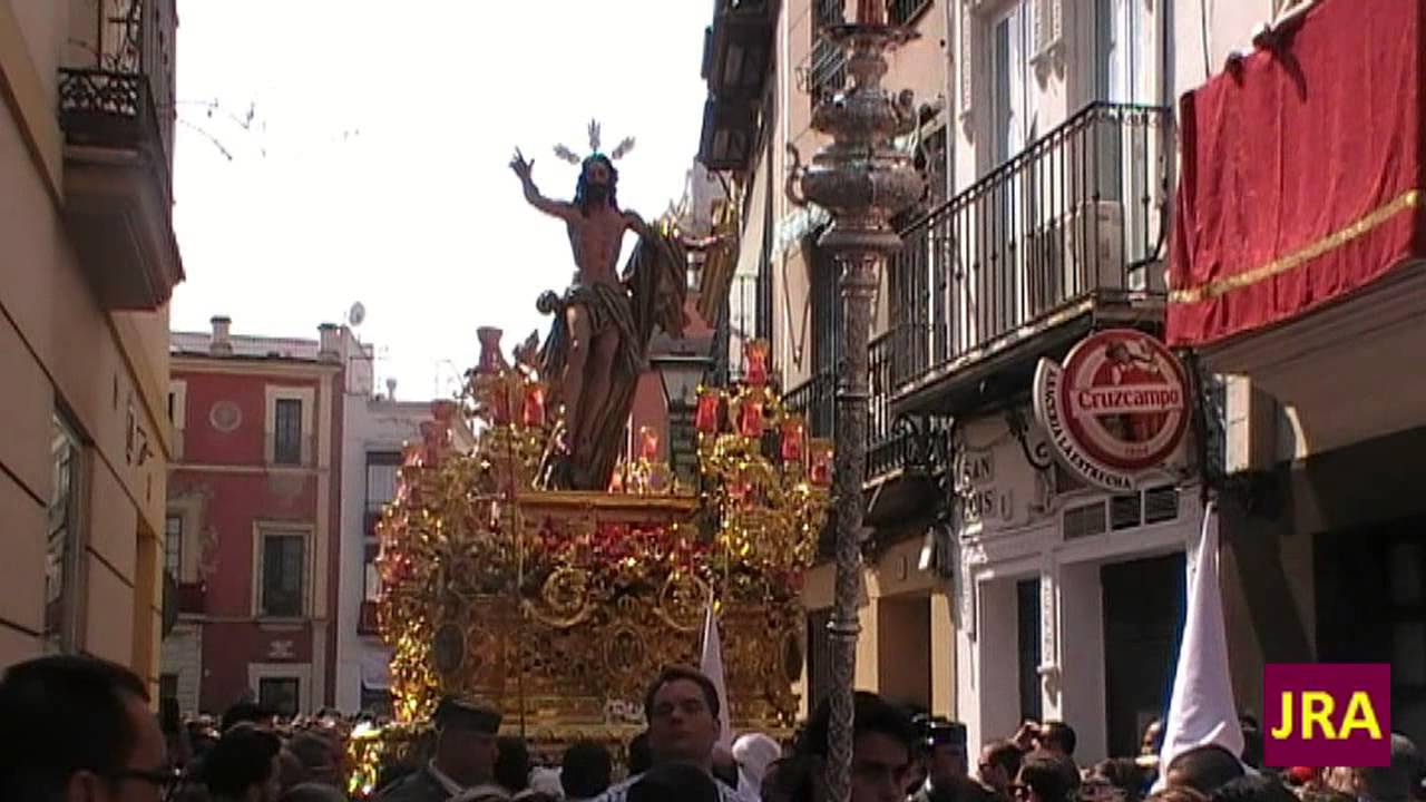Jesus Resucitado en la Plaza de San Marcos de Sevilla 2015