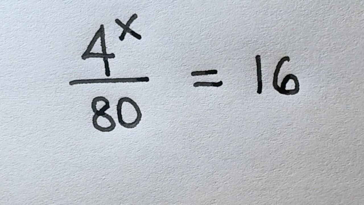 Решите это показательное уравнение относительно x | Математическая олимпиада