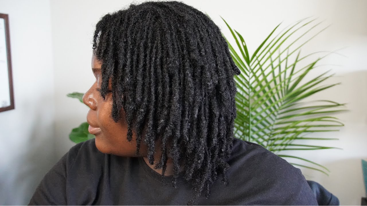 Easy Loc maintenance routine | starter loc friendly | 4c twist locs