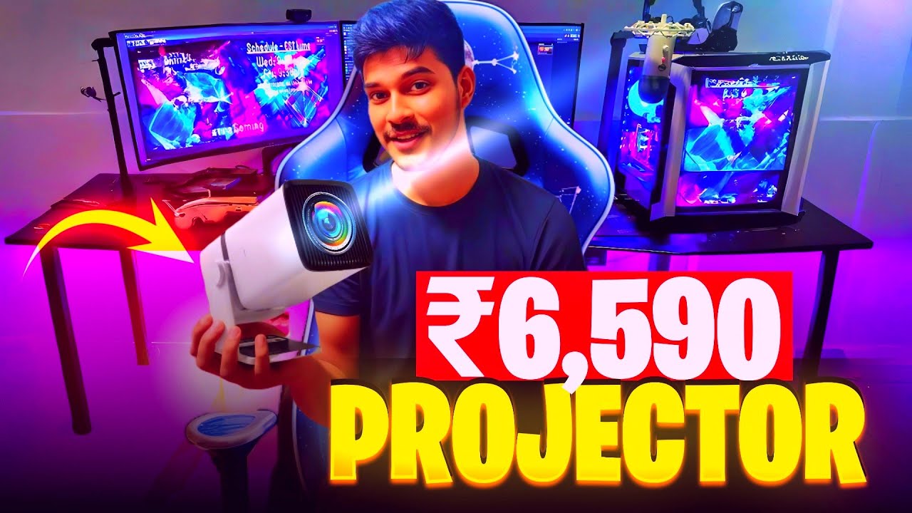 I Bought Bast 4K* Projector 😱 WZATCO Yuva Go Plus in Just ₹6,590 From Amazon 🔥