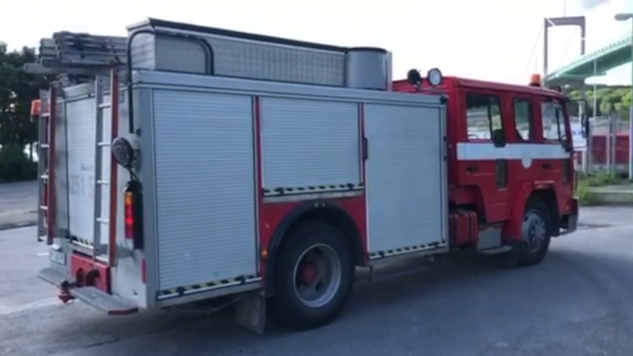 Brandbil Volvo FL6 Intercooler