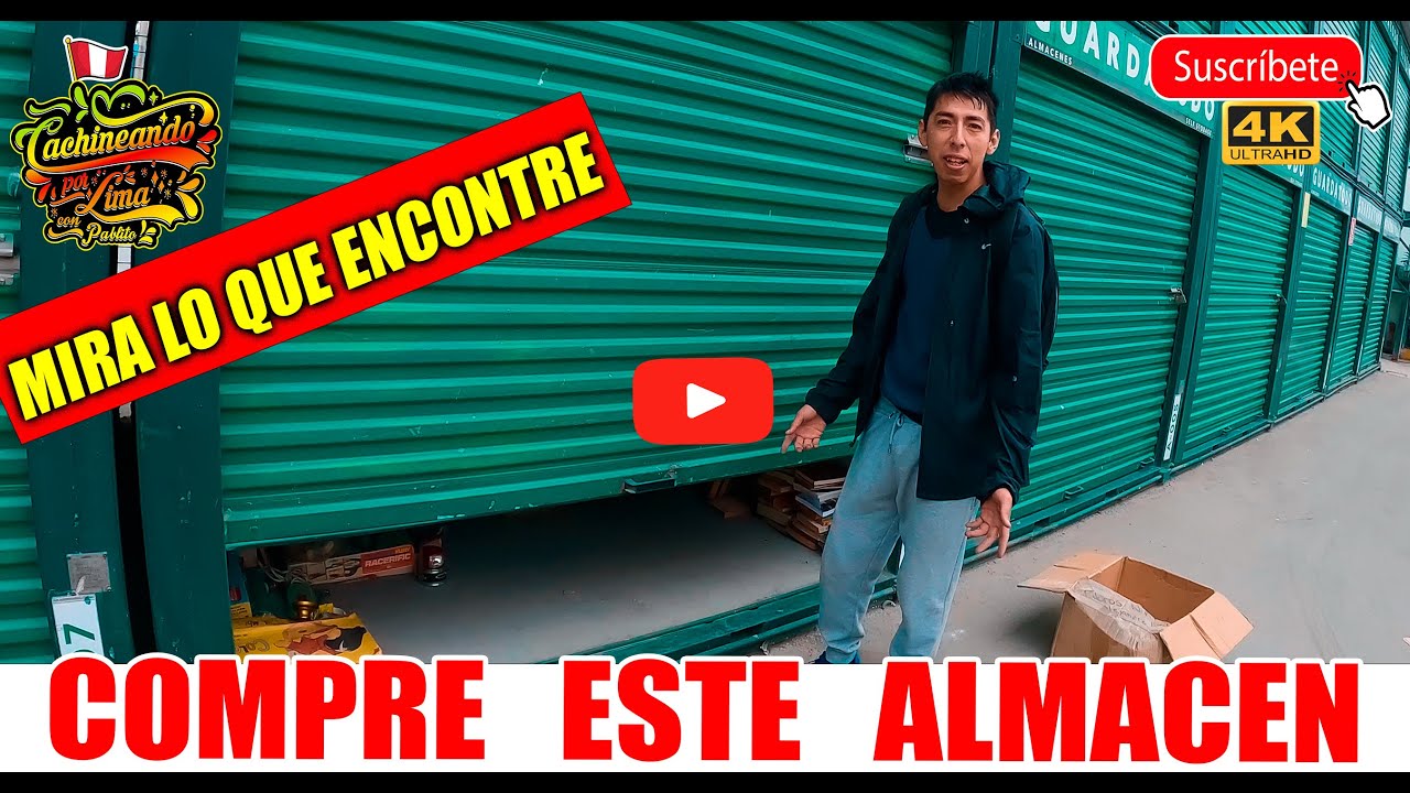 CACHINEANDO POR LIMA..CAPITULO # 225 COMPRE ESTE ALMACEN Y MIRA LO QUE ENCONTRE