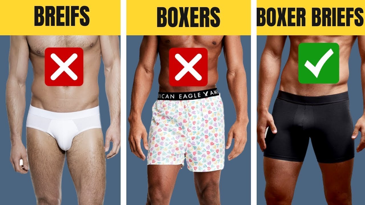 The BEST Underwear For Your Body Type | Boxers, Briefs, Trunks, Boxer Briefs