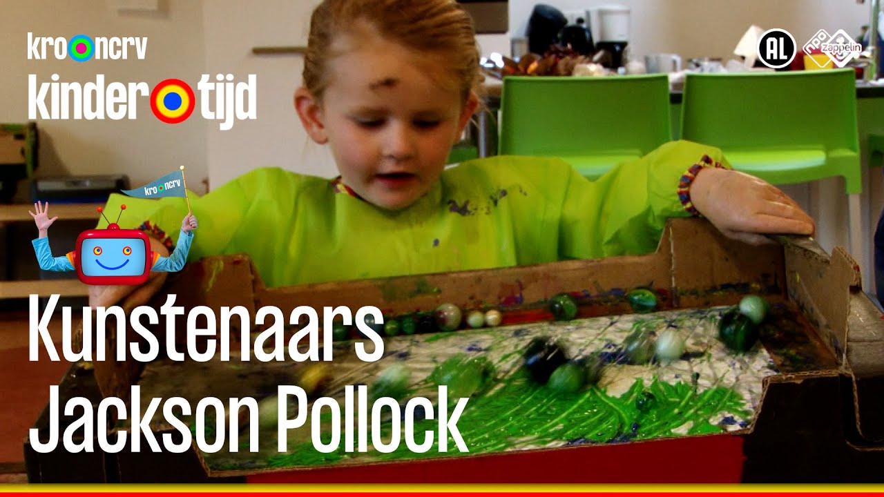 Kunstenaars - Jackson Pollock (Kindertijd KRO-NCRV)