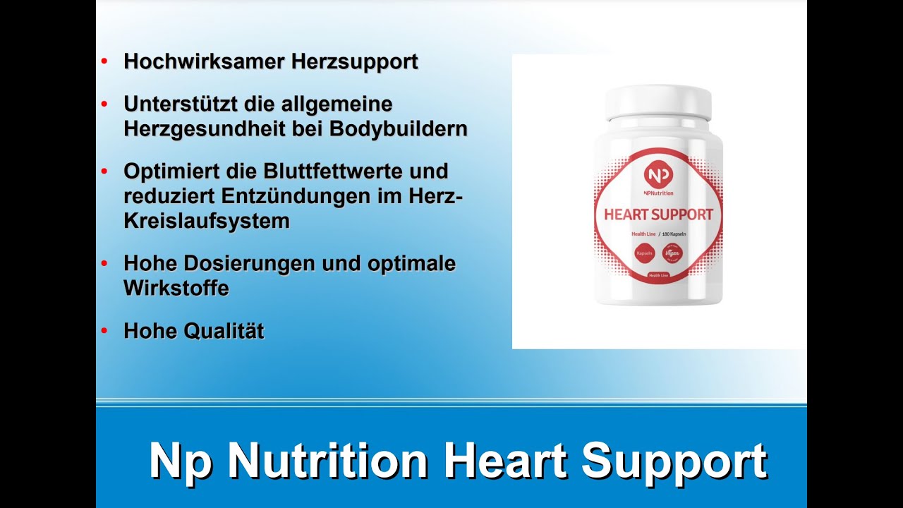 Np Nutrition Heart Support Review - Wirkung