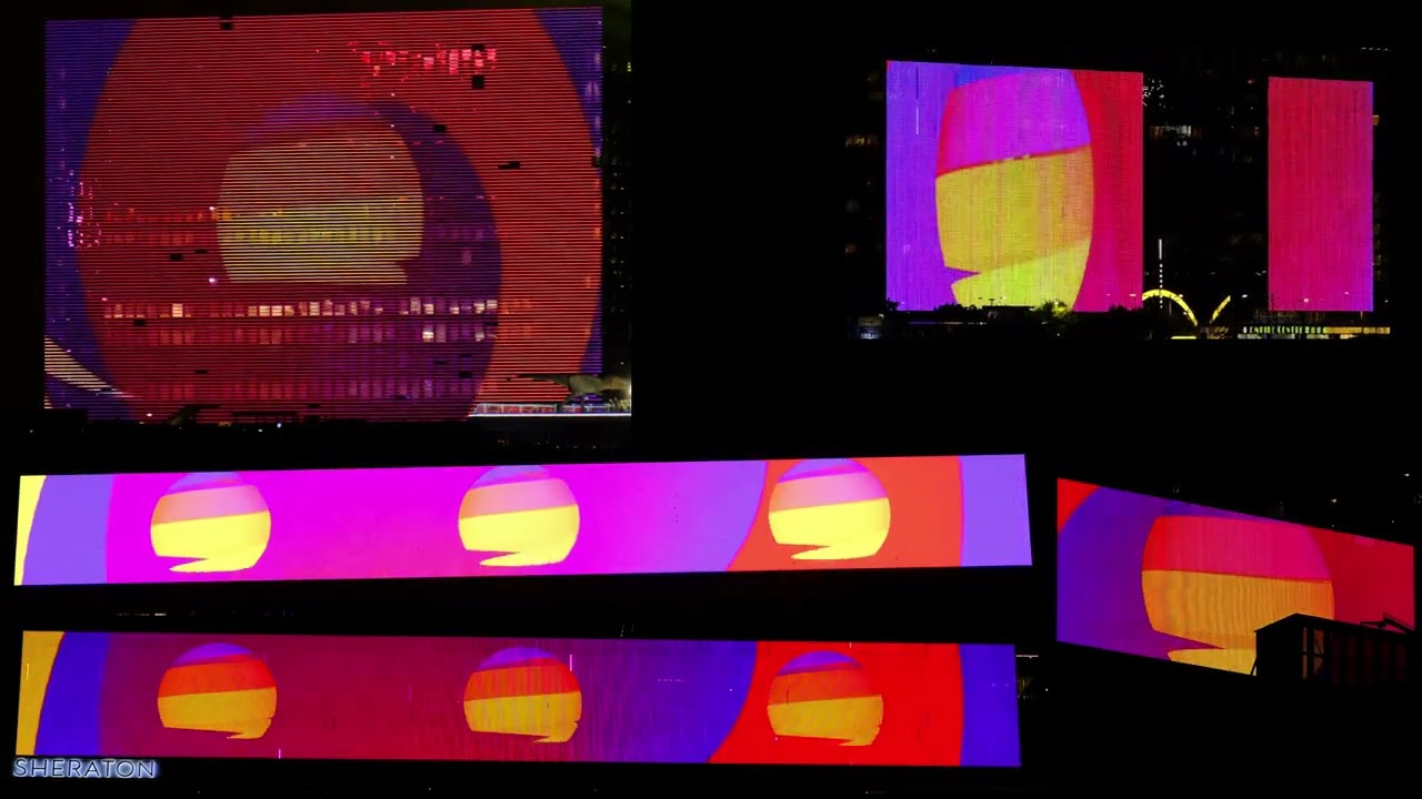 A Symphony of Lights V5 - Hong Kong Harbour Fiesta Kowloon LED Wall 2022-07