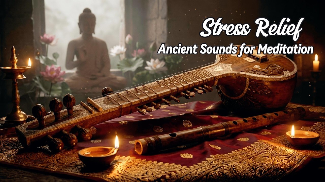 Relaxing Indian Ancient Sound for Meditation | Stress Relief & Deep Sleep