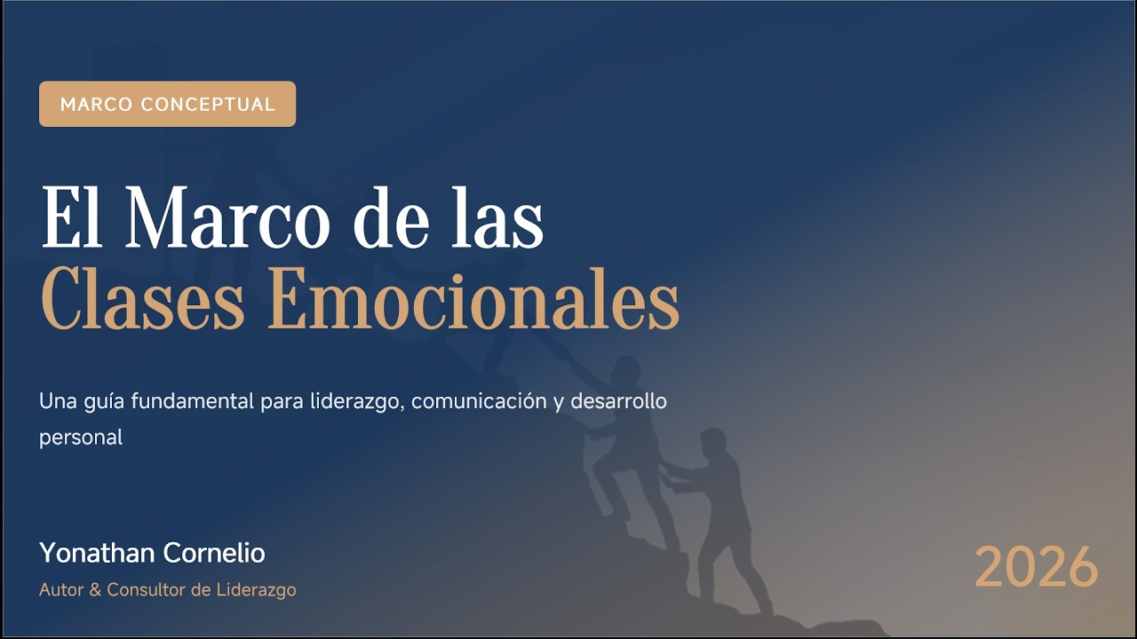 EL MARCO DE LAS CLASES EMOCIONALES