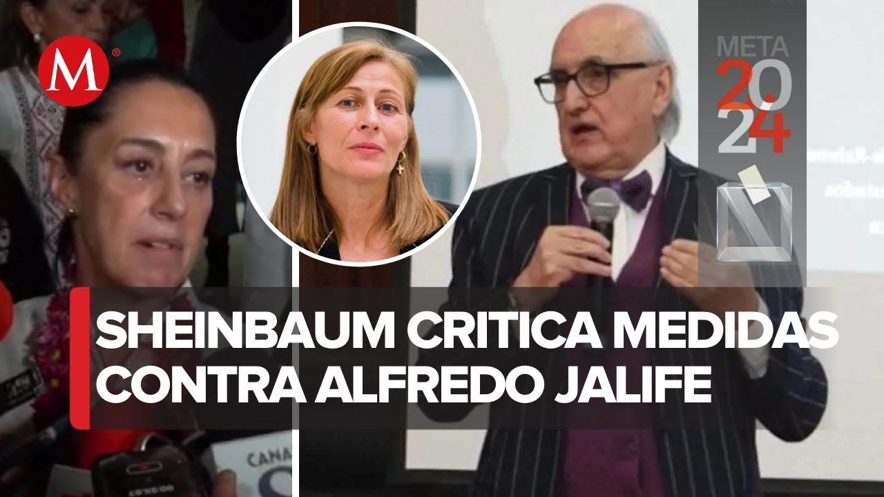 Claudia Sheinbaum opina sobre la detención de Alfredo Jalife