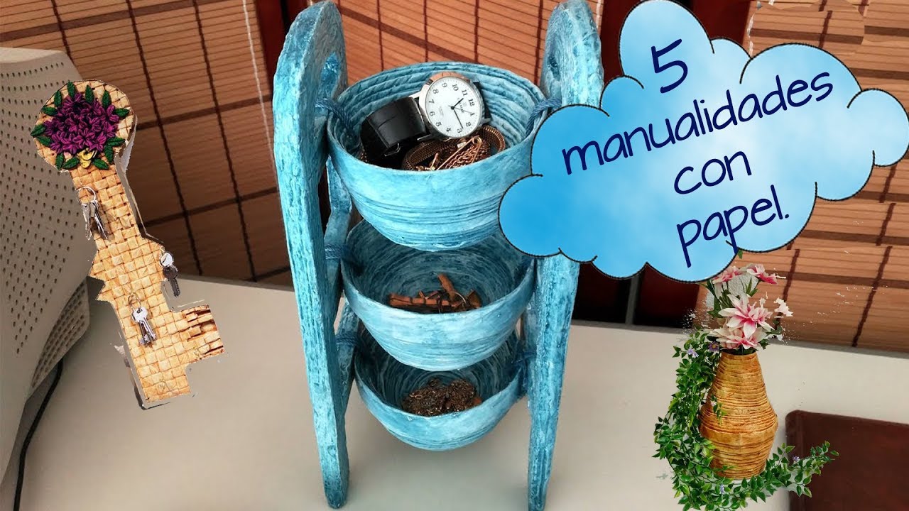 5 РЕМЕСЛА С БУМАГОЙ