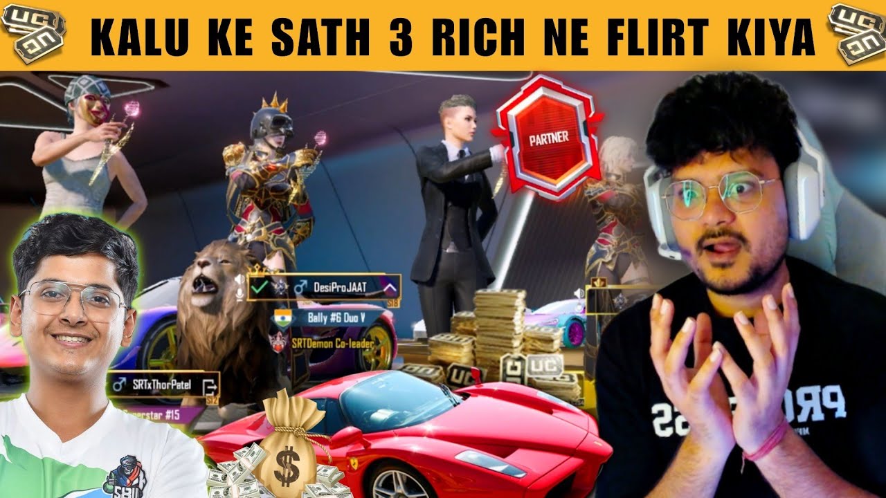 RANDOM 3 RICH & PRO CUTE GIRL🥰 CHALLENGE ME FOR 25 KILLS WITH CHICKEN👶🏻 | #thorgaming 😂