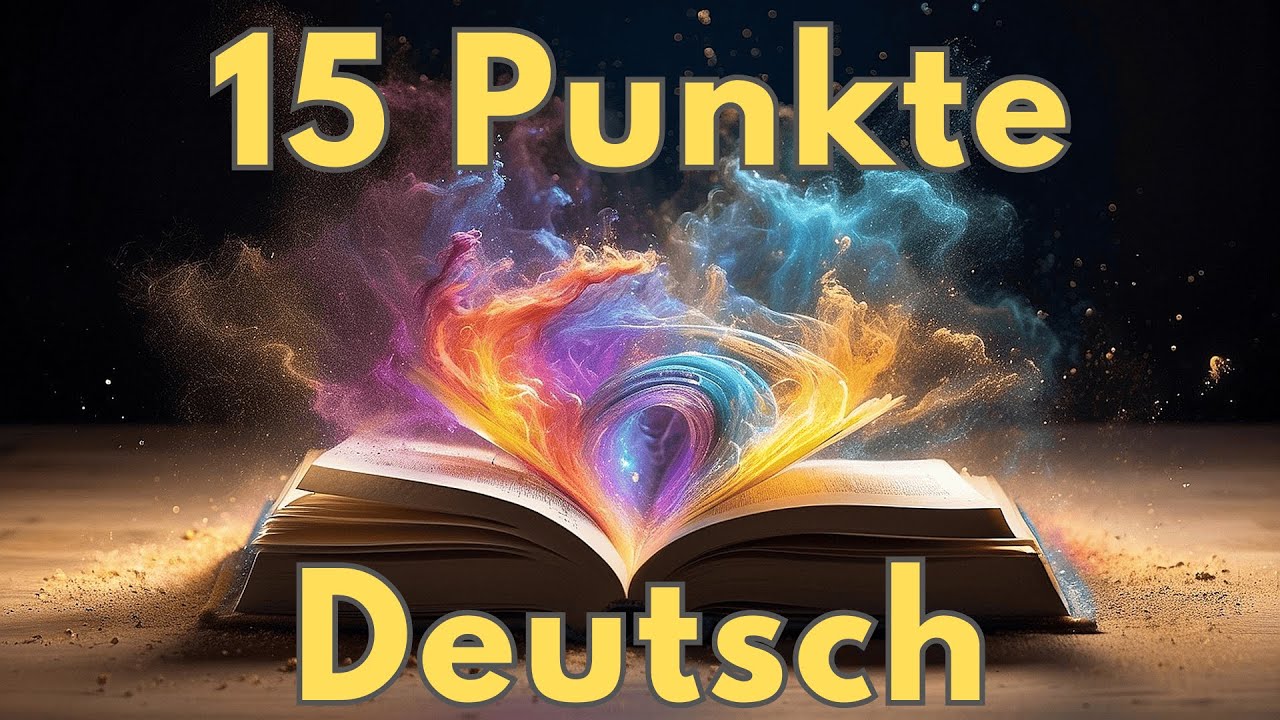 15 Punkte in Deutsch - So geht's!