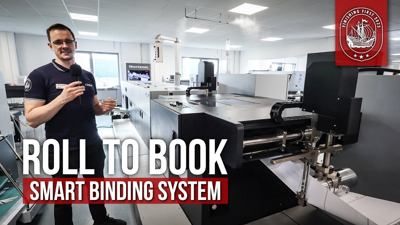 Roll to Book Smart Binding System | Horizon Finishing First 2025