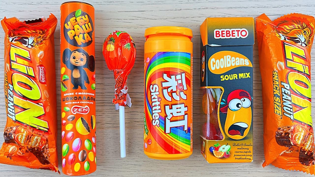 Satisfying Candy World & How to Unwind with Sweet ASMR Candy Sounds #candymixing #somelotsofcandies