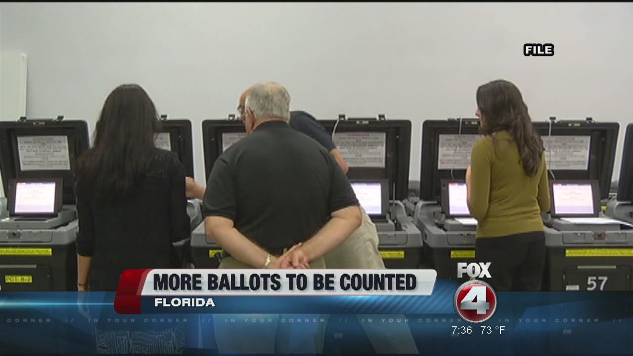 More Mail-In Ballots Counted in Florida