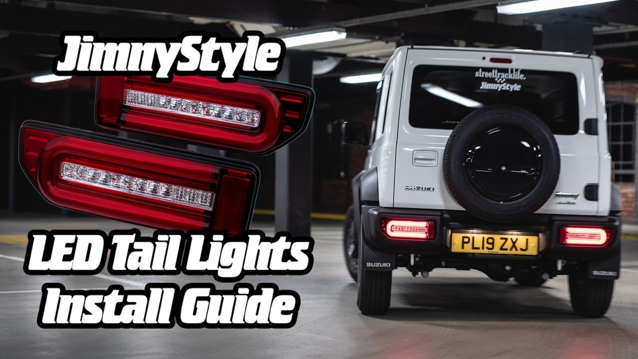 JIMNYSTYLE LED Tail Light Install Guide for New Jimny JB74