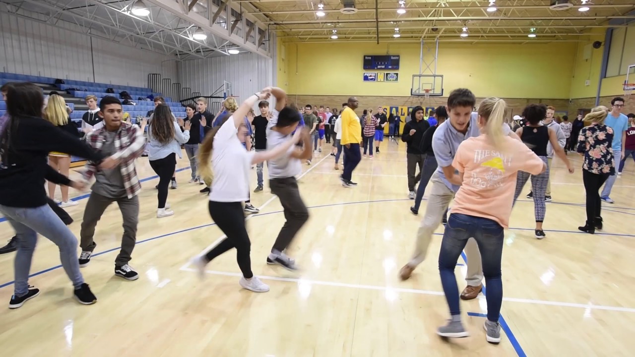 Square Dancing at Hutchinson High School