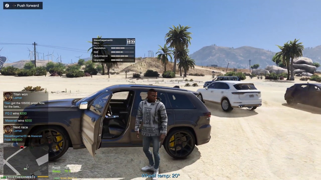 GTA 5 MOD - JEEP GRAND CHEROKEE TRACKHAWK - NO COMMENTARY (GTA 5 REAL LIFE PC MOD)