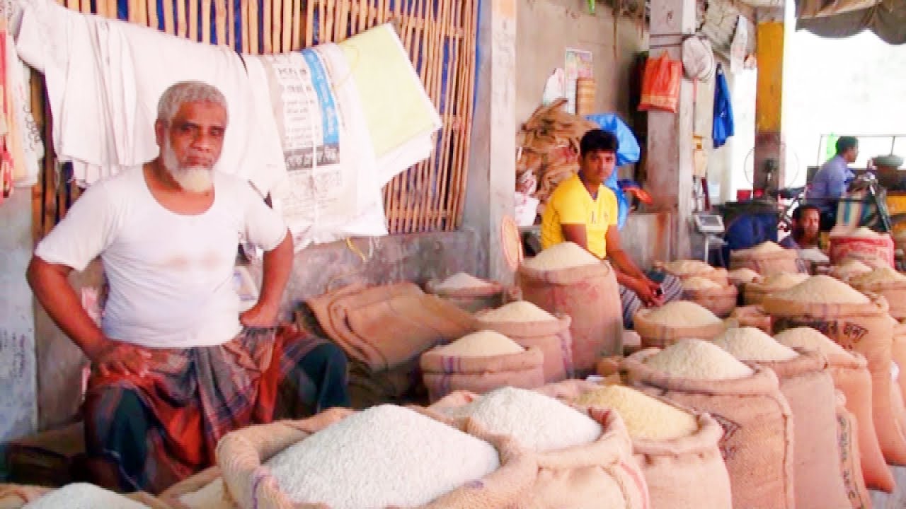 Rice Market in Bangladesh  ::: Rice Godown In Bangladesh