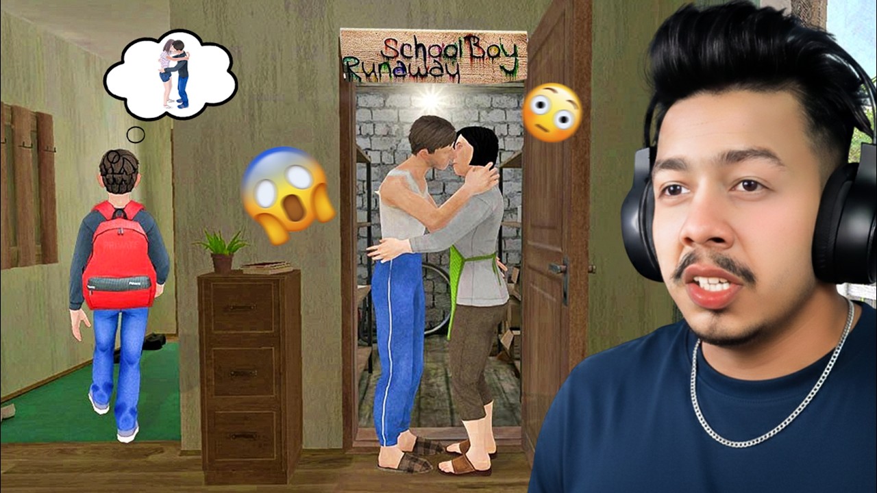 WHAT Did I Just See?! 😳 | Schoolboy Runaway Gameplay PART 2 #krrishplaysz