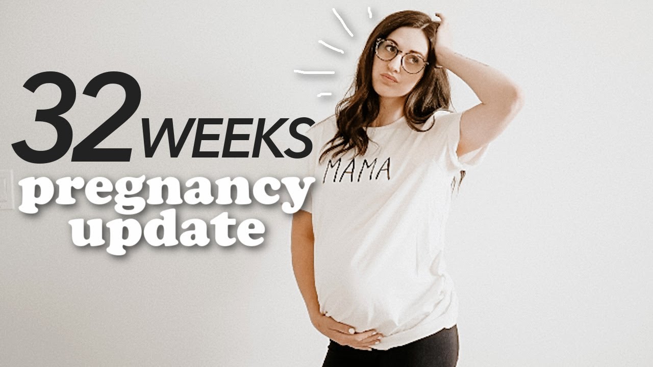 SO Ready to Be Done! | 32 WEEKS PREGNANCY UPDATE | Scheduled C-section