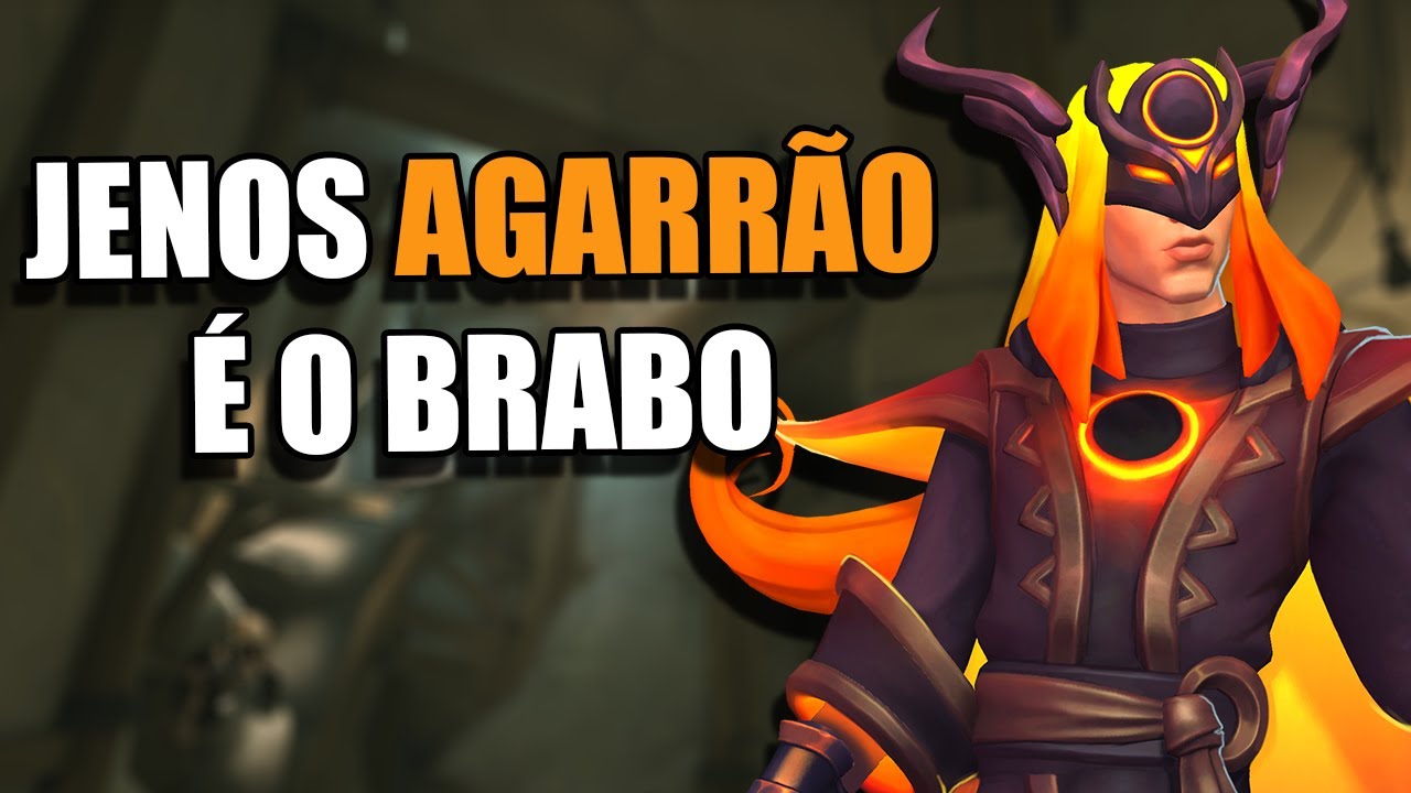 Jenos Agarr&atilde;o &eacute; o Brabo | Paladins