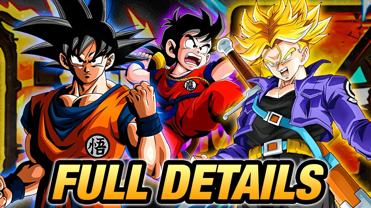 Подробности о AGL Kai Goku, INT Z Kid Gohan EZA и PHY LR Trunks Super EZA! (Dokkan Battle)