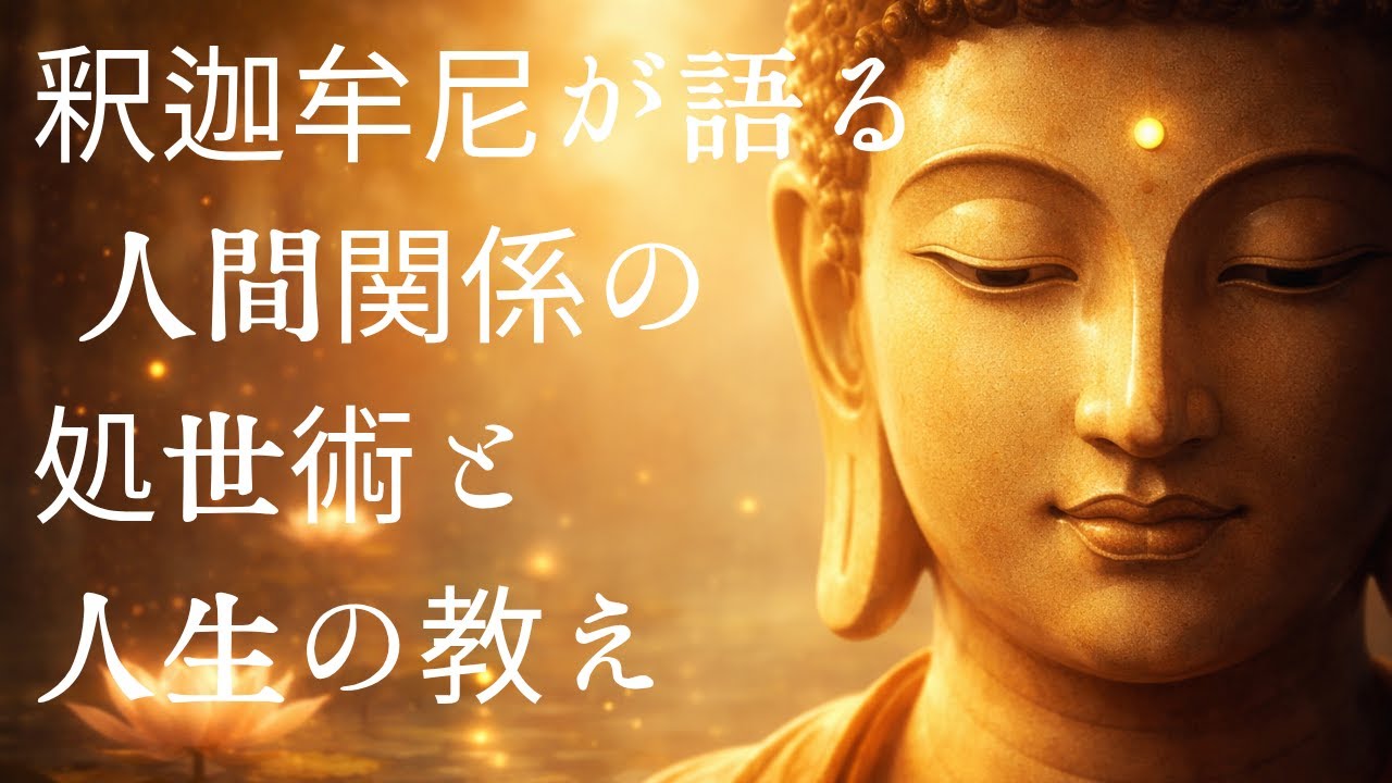 釈迦牟尼が語る 人間関係の処世術と人生の教え
