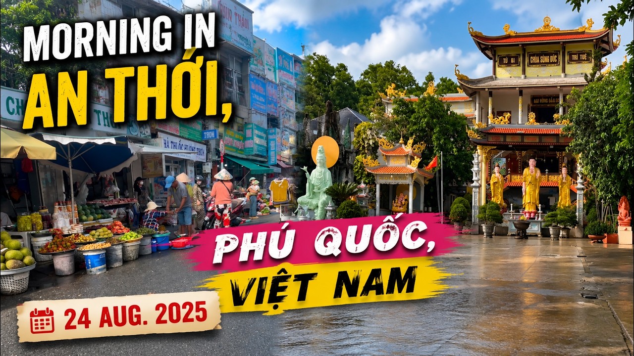 Exploring the REAL An Thới, Ph&uacute; Quốc (24 Aug. 2025)