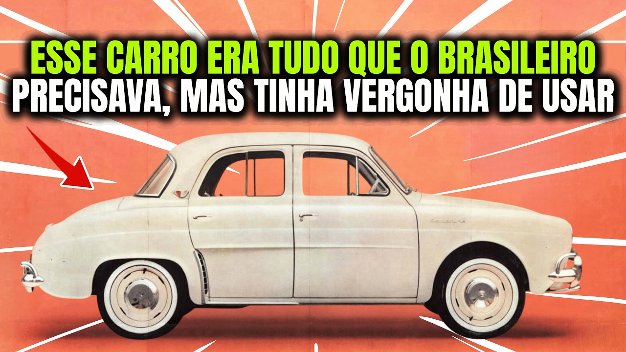 O Renault Teimoso e a Dura Realidade do Mercado Brasileiro nos Anos 60