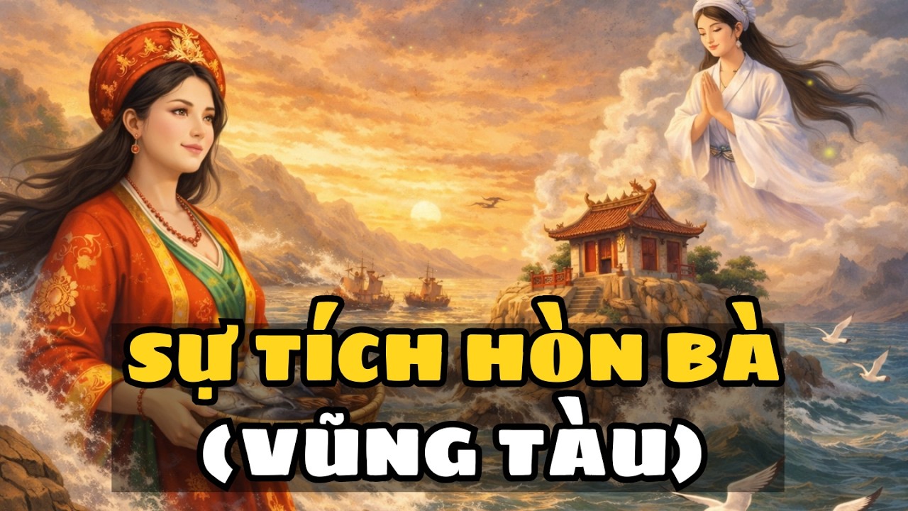 Sự Tích Hòn Bà (Vũng Tàu) | Truyện Dân Gian