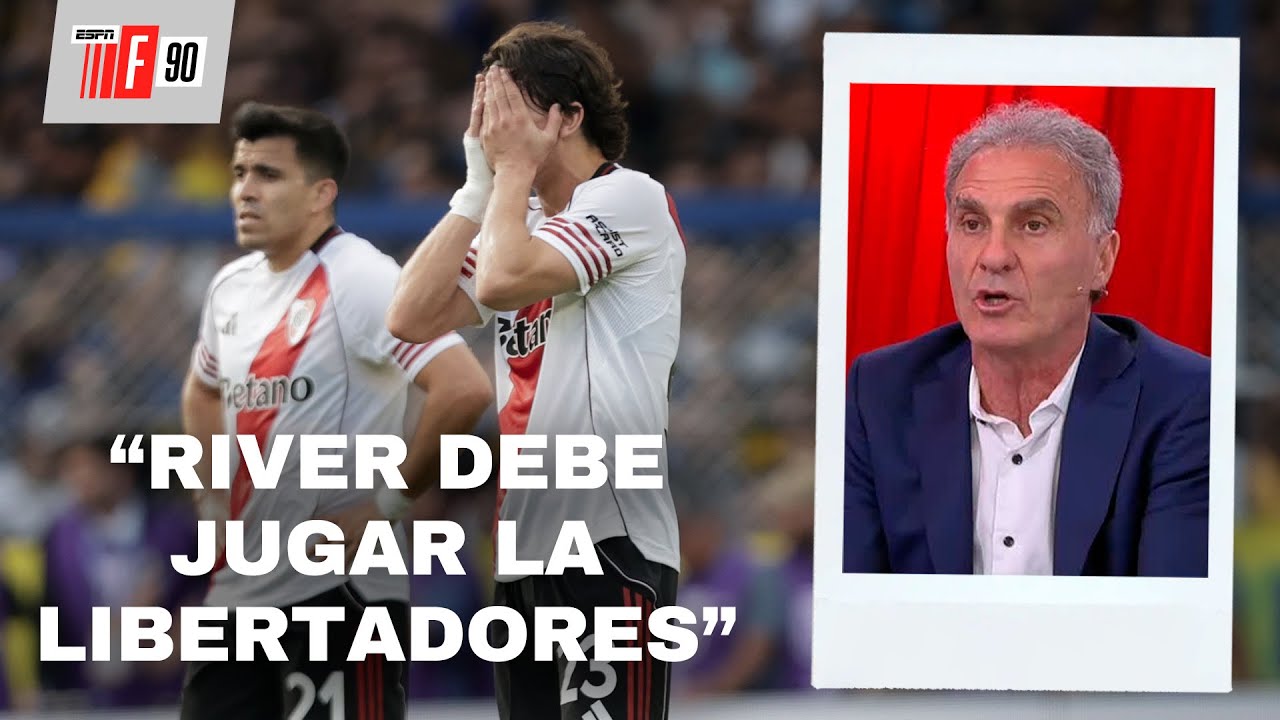 EL HINCHA DE RIVER, &iquest;FIRMA BOCA CAMPE&Oacute;N DEL TORNEO CLAUSURA PARA JUGAR LA LIBERTADORES? ESPN F90