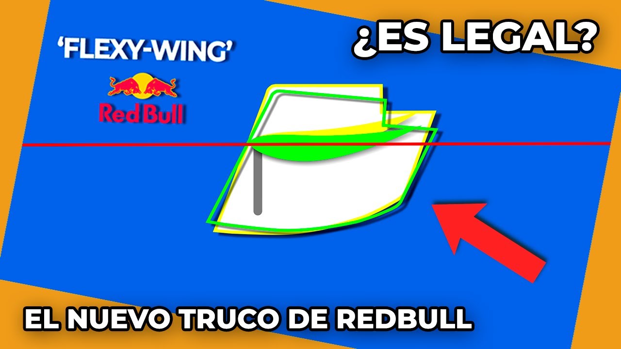 ¿Cómo funciona el alerón FLEXIBLE de RED BULL?🧐 | ⚠️¿Es legal? ⚠️|  F1 2021