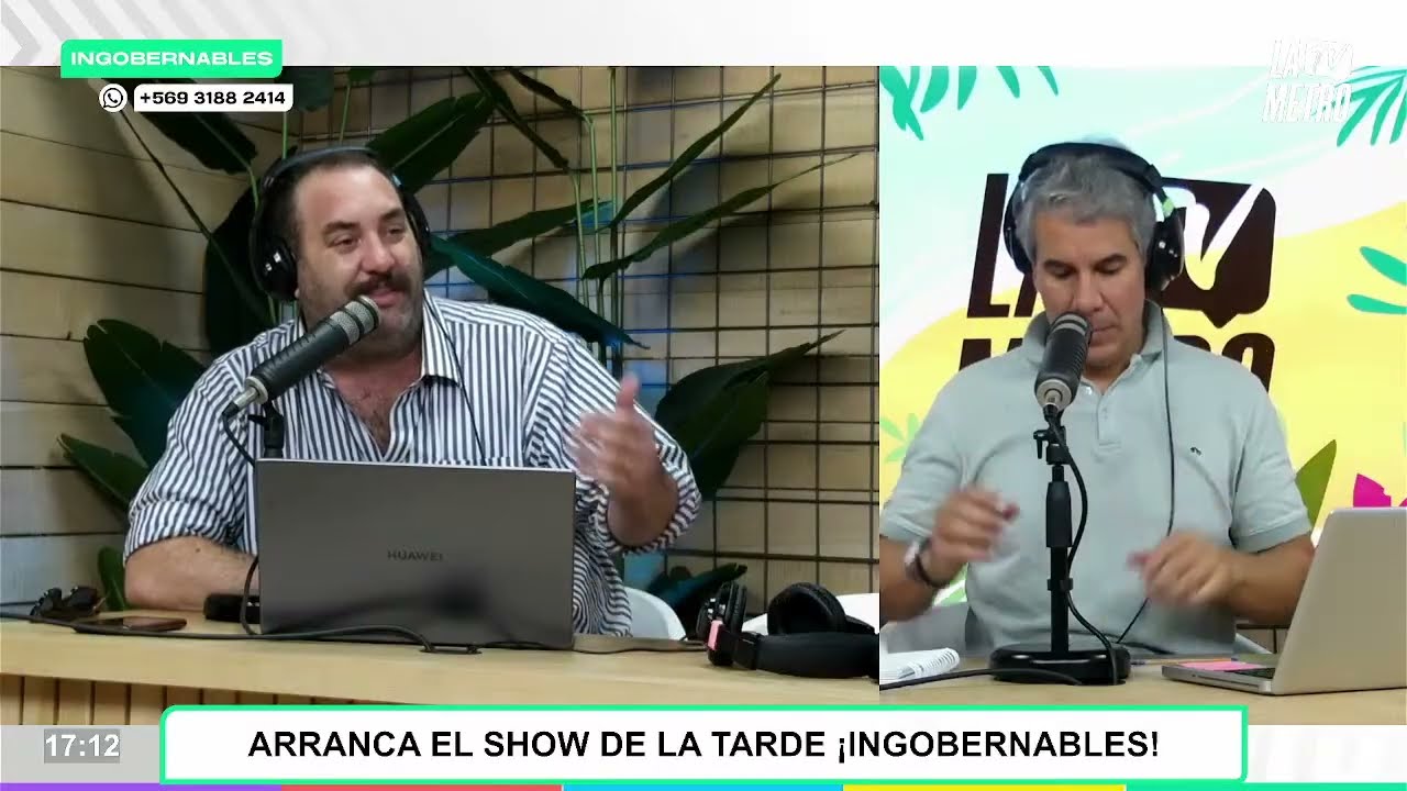 CHECHO HIRANE en INGOBERNABLES con Gonzalo Feito, Diputado Johannes Kaiser y Guille Scott