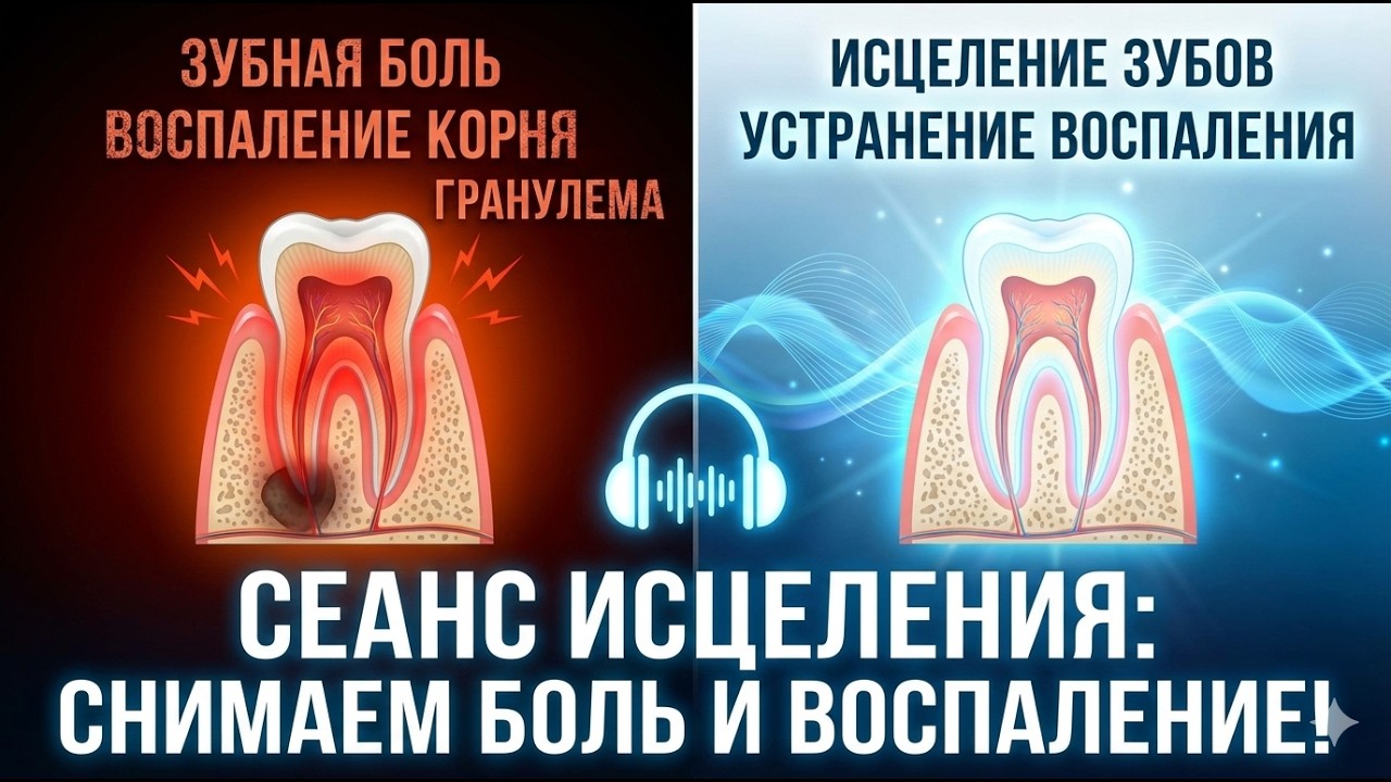 Воспаление корня зуба? Попробуйте это — тибетские чаши творят чудо