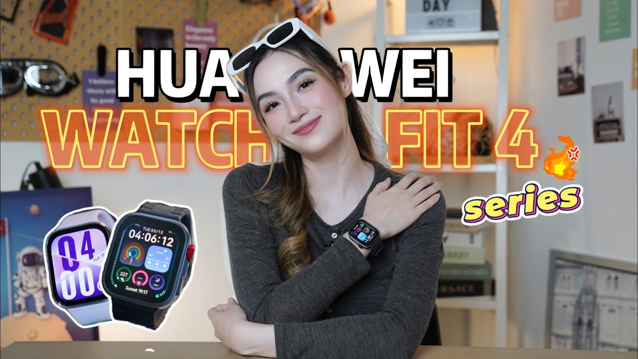 Lightweight, Stylish & Complete – The HUAWEI WATCH FIT 4 Series is Here! Now with ECG! | Tech-A-Look