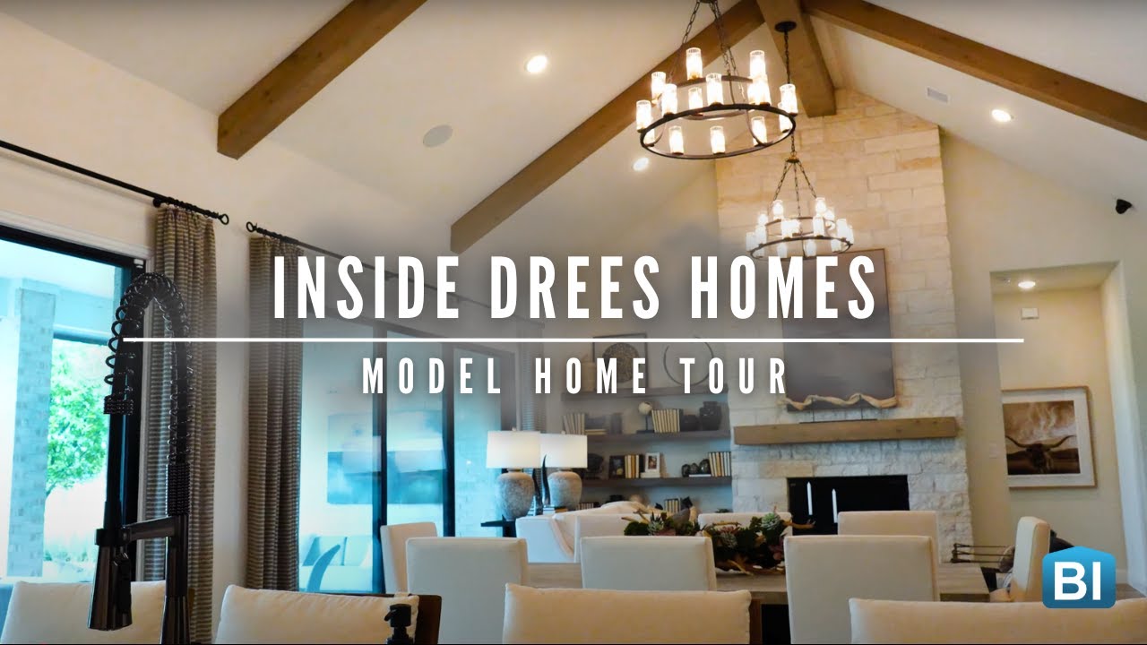 A Tour Around The Grandview Model Home in Argyle, TX | Inside Drees Model Homes | Builder Innovator