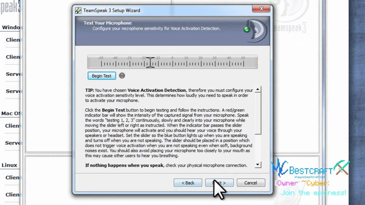 McBestCraft - TeamSpeak 3 Tutorial [How-To]