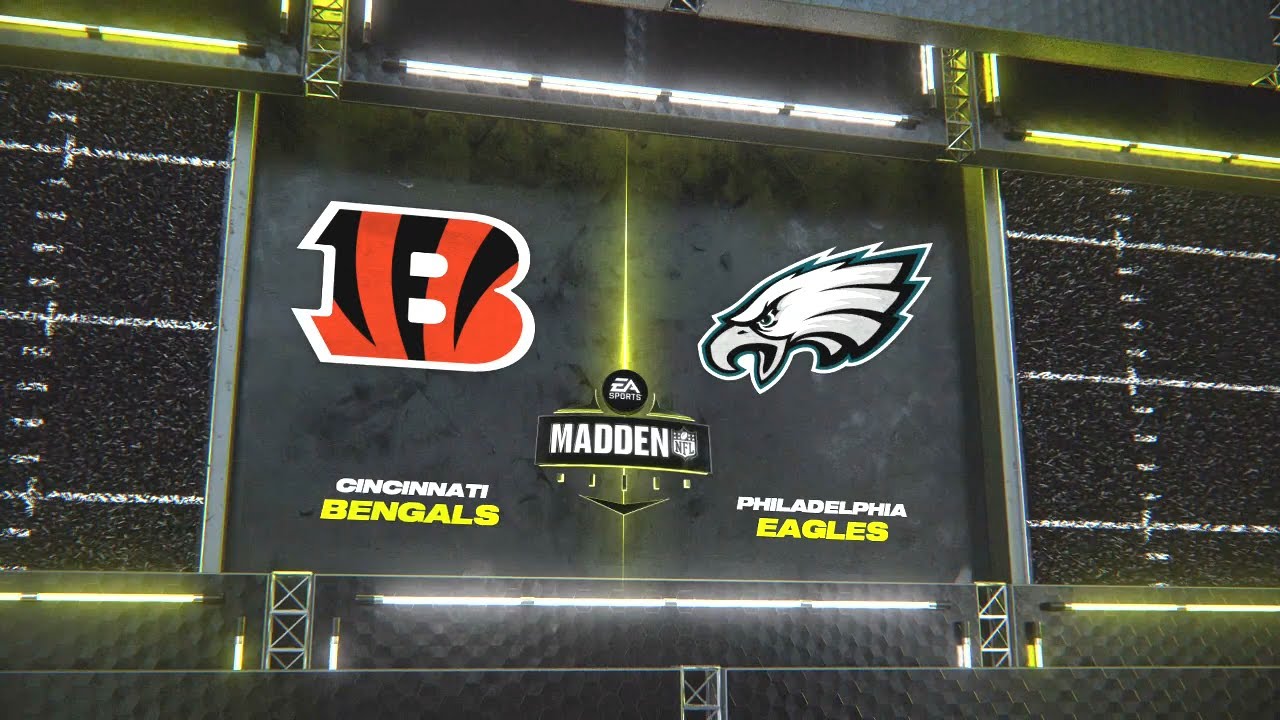 Madden NFL 24 - Cincinnati Bengals Vs Philadelphia Eagles Simulation PS5 (Madden 25 Rosters)