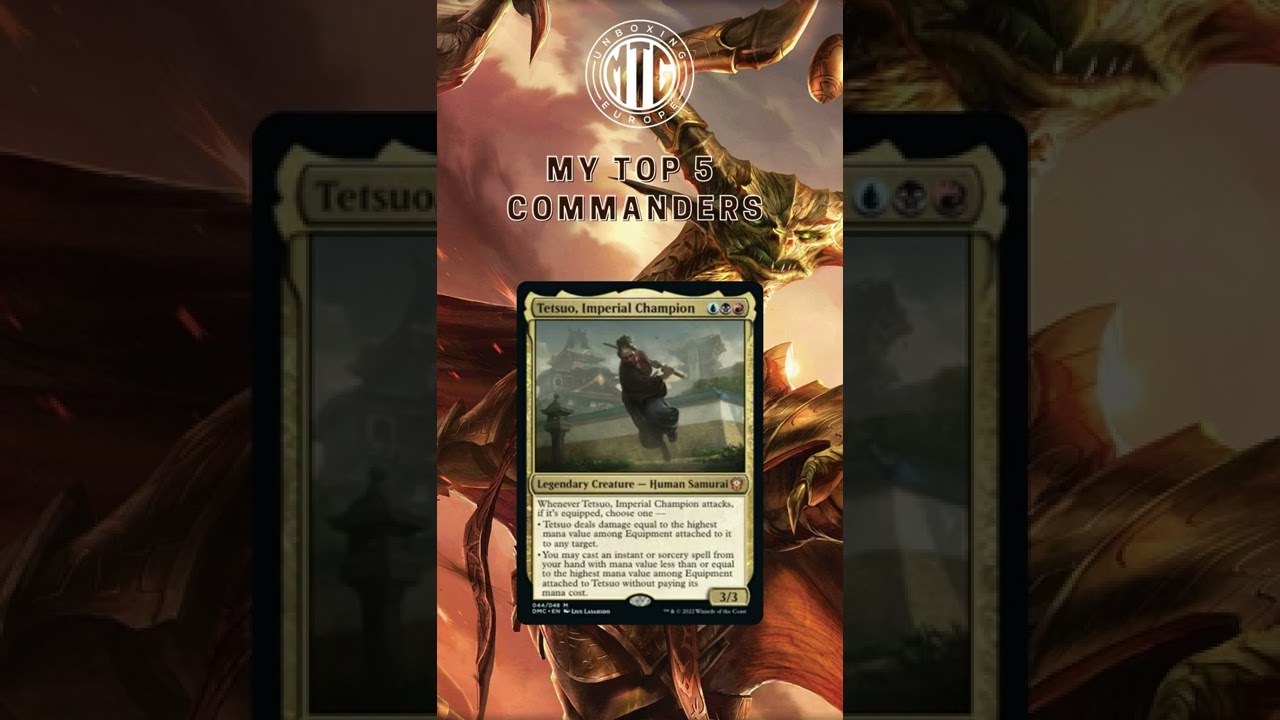 Dominaria United - My TOP 5 Commanders