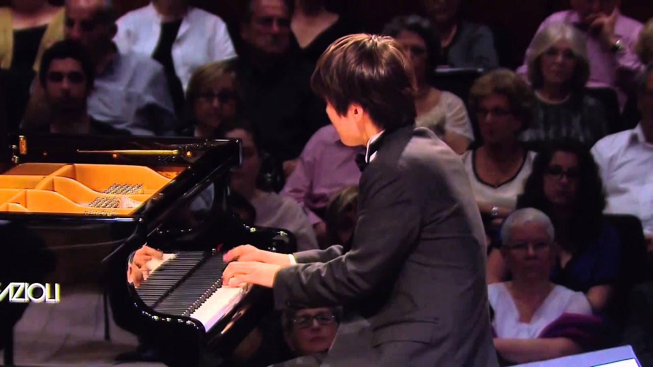 Seong-Jin Cho at the Finals C stage of the Rubinstein 2014 competition