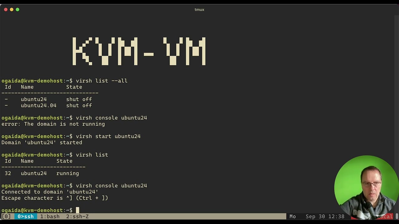 linux - enable virsh console on a KVM VM