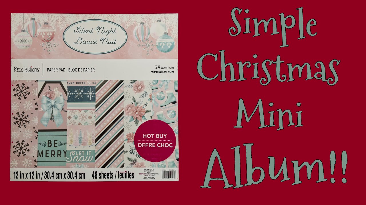 Easy Mini Album #christmasinjuly