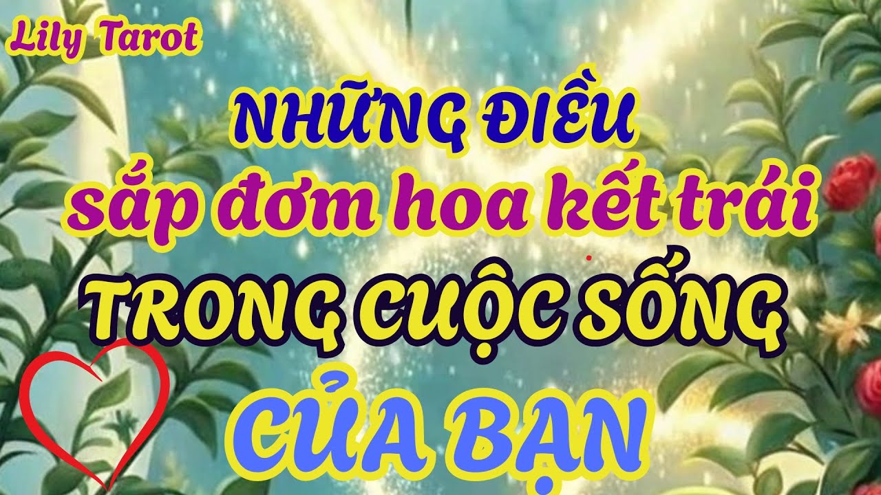 Điều sắp đơm hoa kết trái trong cuộc sống của bạn @tarot