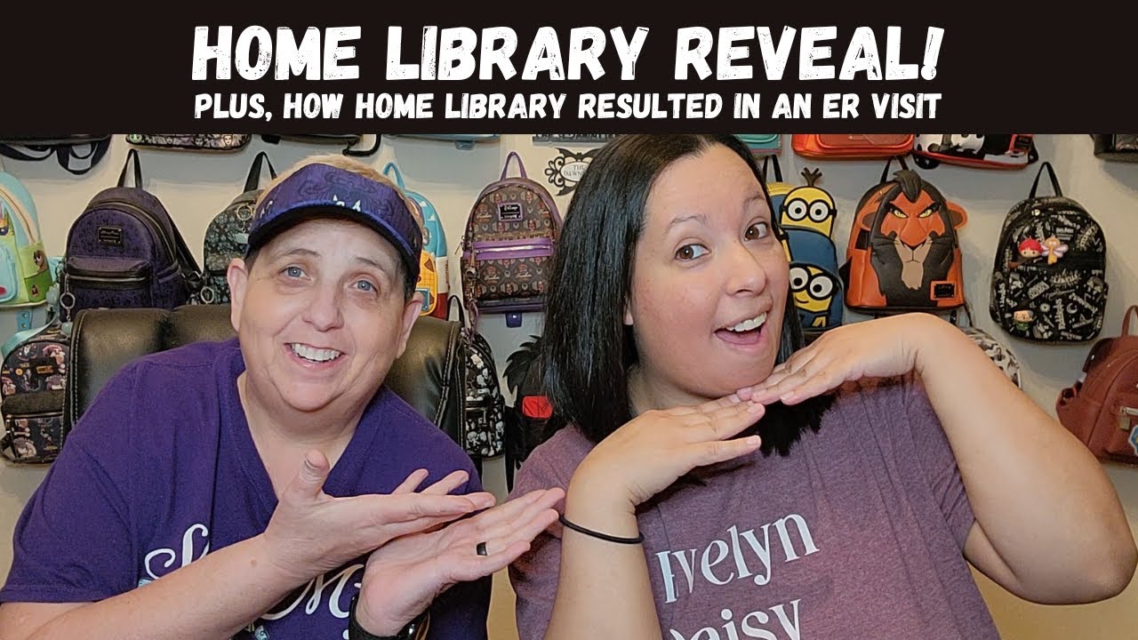 Home Library Reveal + ER Story Time!
